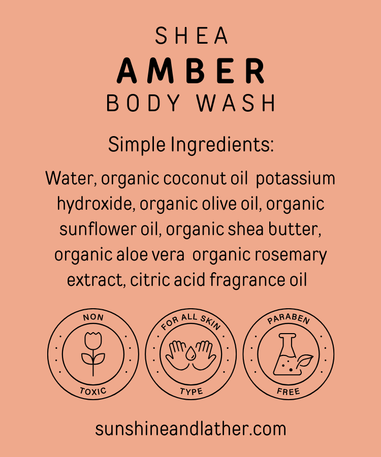 Amber Natural Body Wash