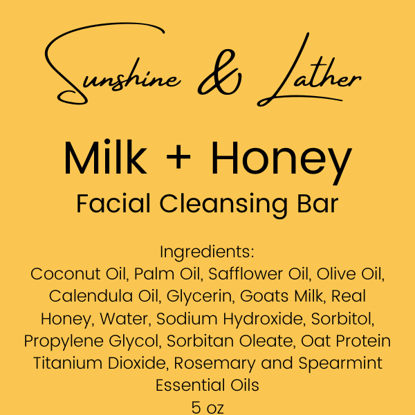 Milk + Honey Facial Cleansing Bar