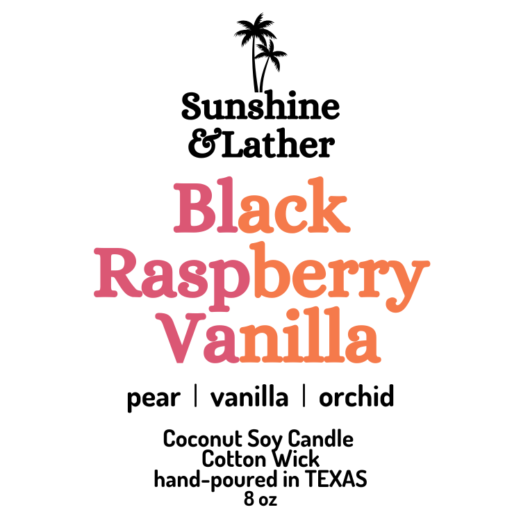 Black Raspberry Vanilla Candle