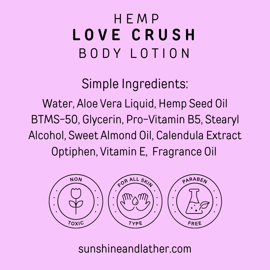 Love Crush Natural Body Lotion