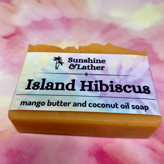 Island Hibiscus Bar Soap