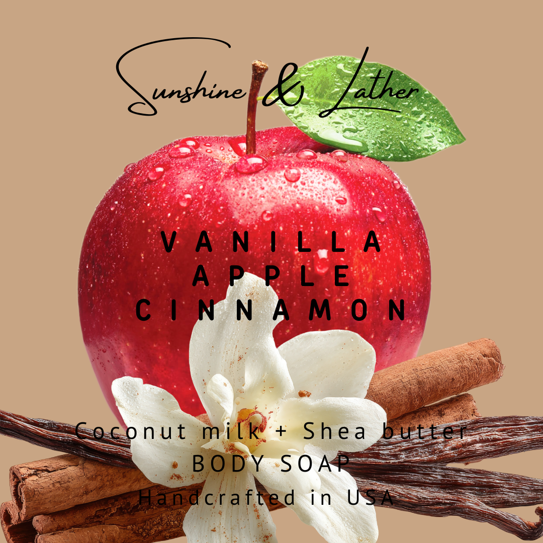 Vanilla Apple Cinnamon Body Soap