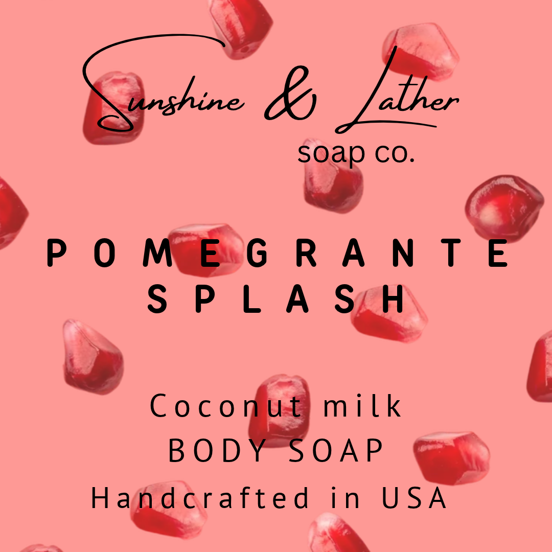 Pomegranate Splash Body Soap