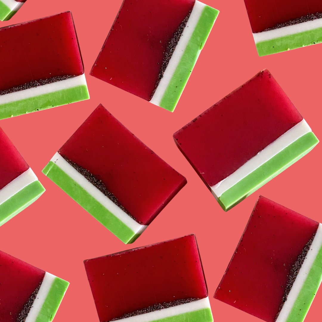 Watermelon & Poppy Soap