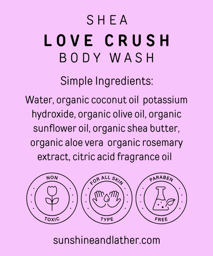 Love Crush Natural Body Wash