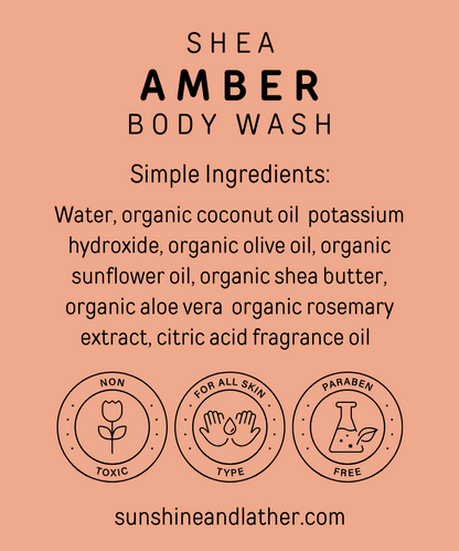 Amber Natural Body Wash