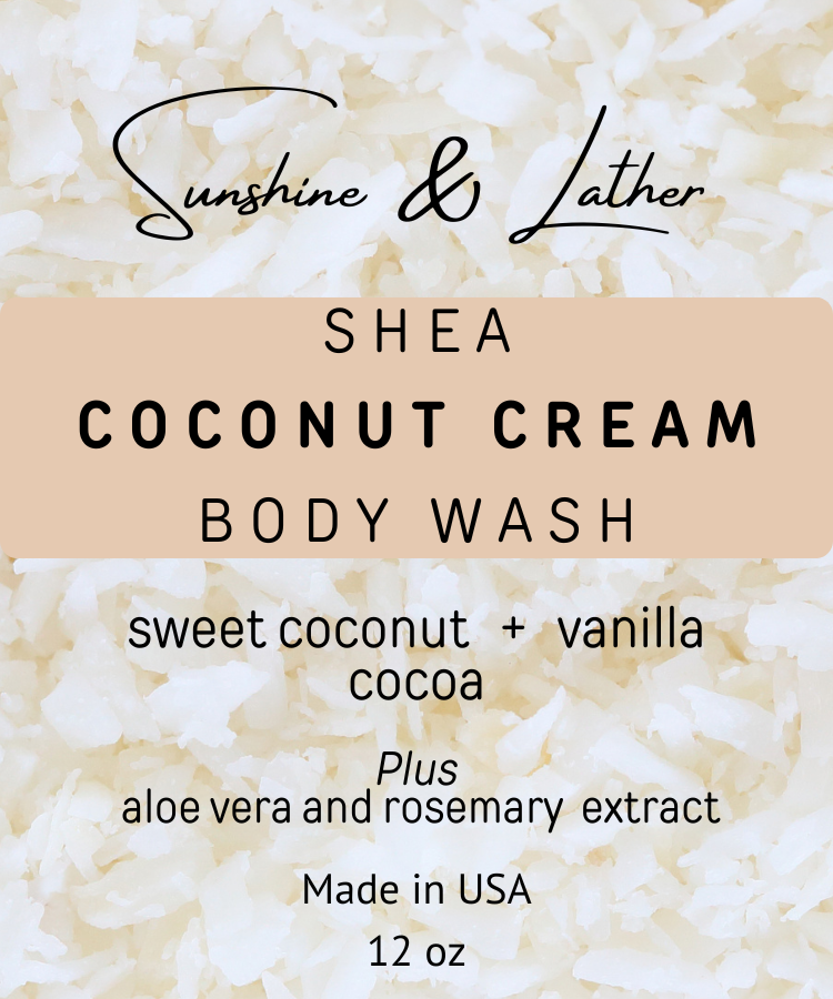 Coconut Cream Natural Body Wash