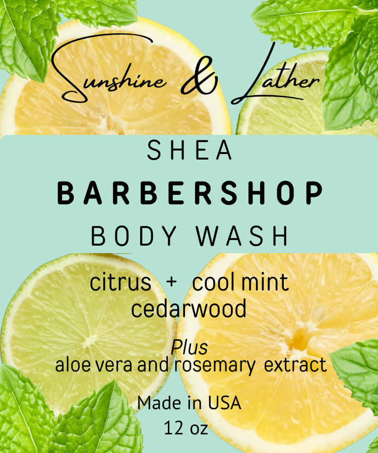 Barbershop Natural Body Wash