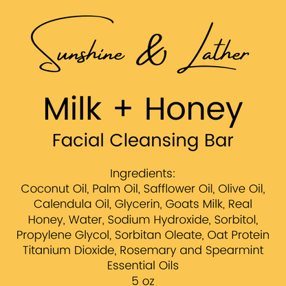 Milk + Honey Facial Cleansing Bar