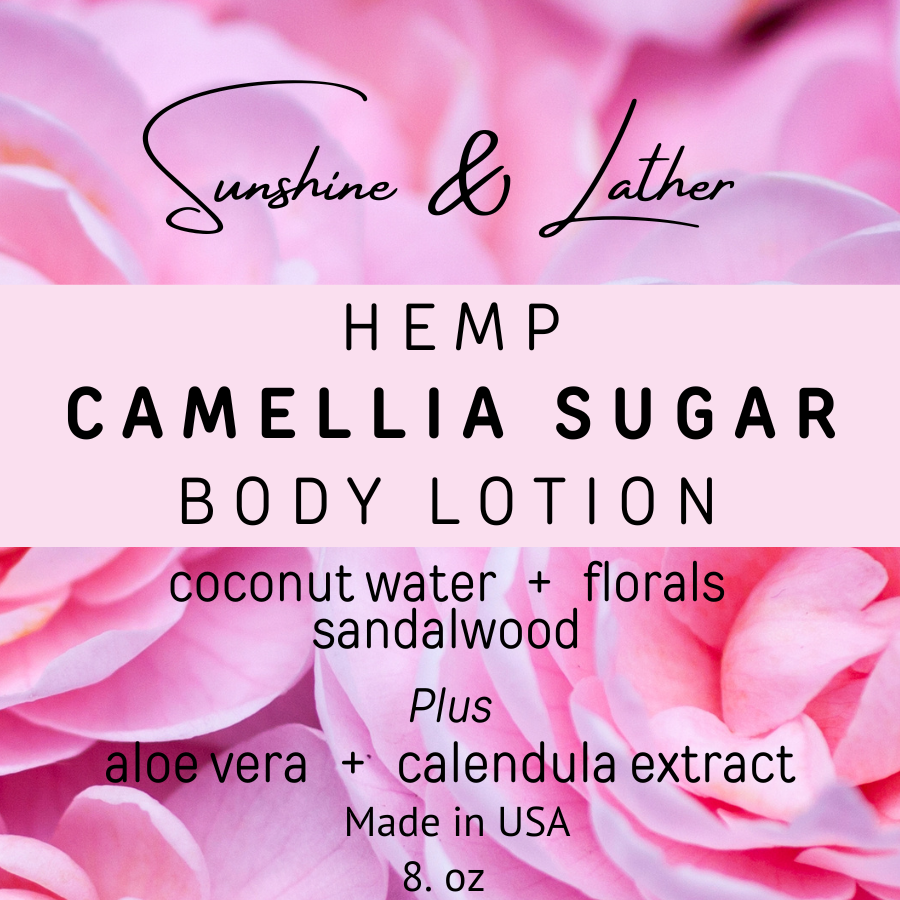 Camellia Sugar Natural Body Lotion