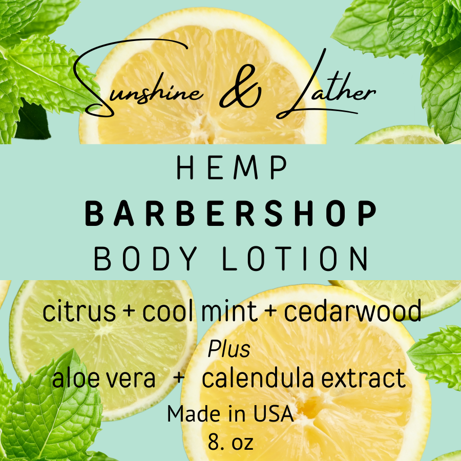 Barbershop Natural Body Lotion