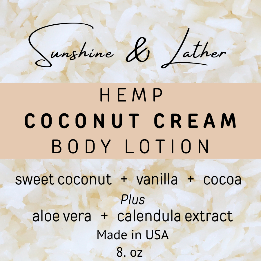 Coconut Cream Natural Body Lotion