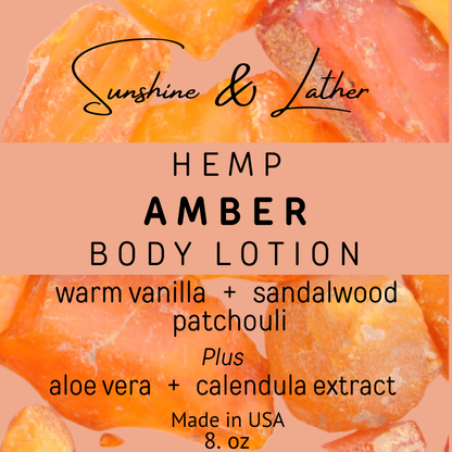Amber Natural Body Lotion