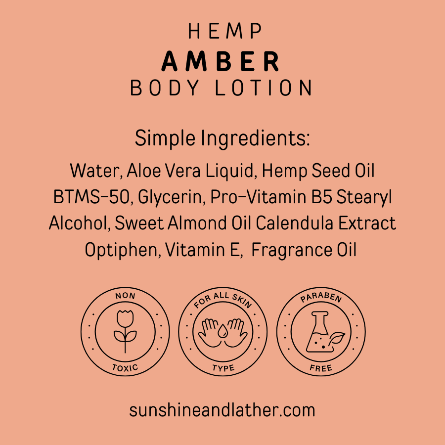 Amber Natural Body Lotion