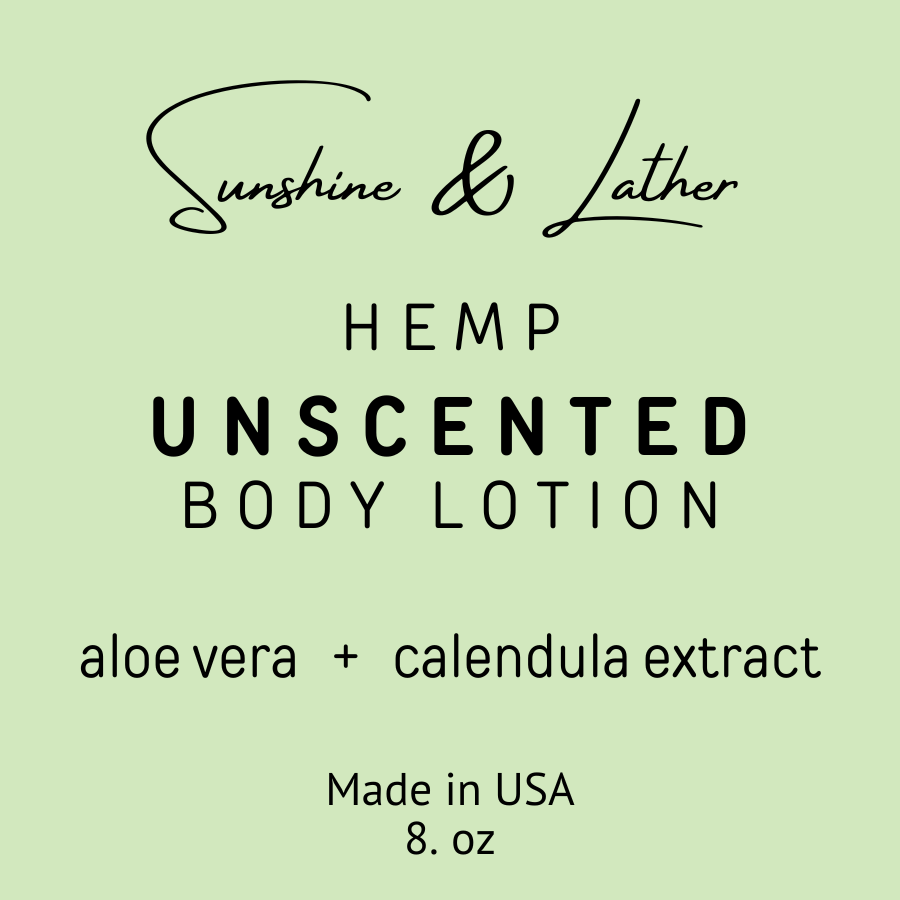 Hemp Body Lotion Unscented