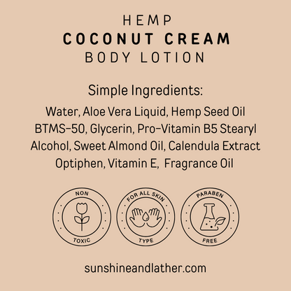 Coconut Cream Body Lotion