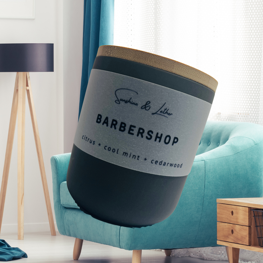 Barbershop Candle