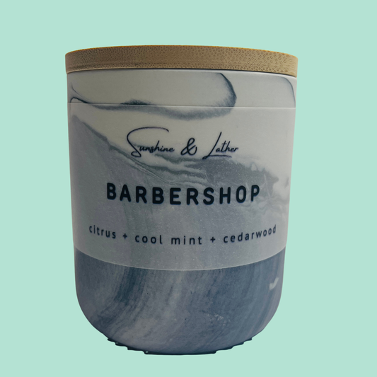 Barbershop Candle