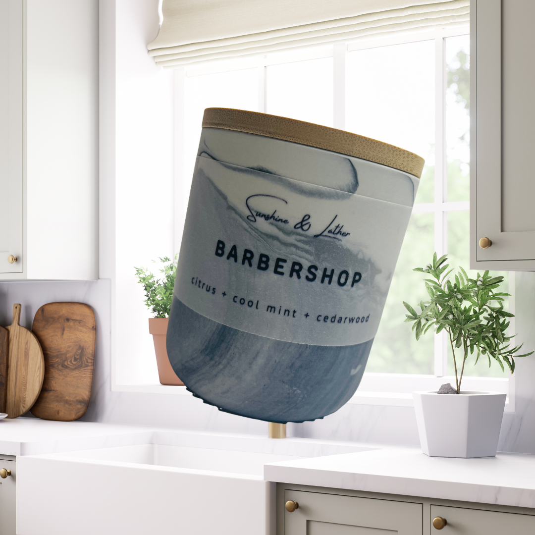 Barbershop Candle