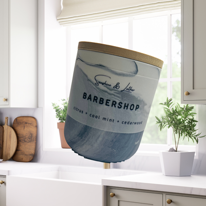 Barbershop Candle