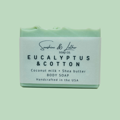 Eucalyptus & Cotton Body Soap