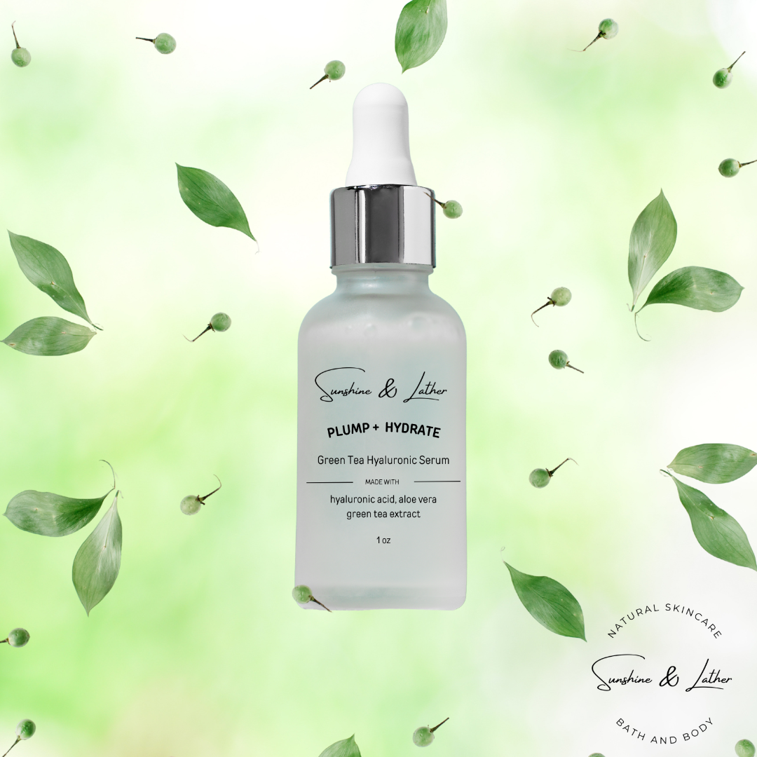 Plump + Hydrate Green Tea Hyaluronic Serum