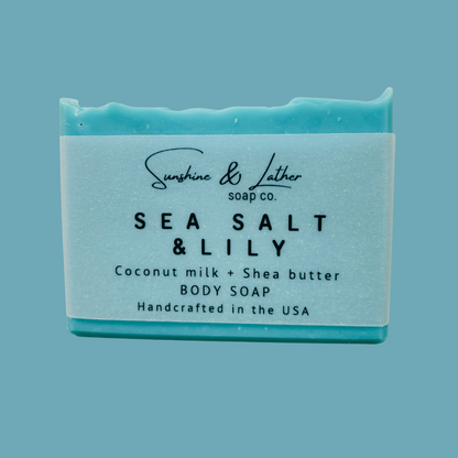 Sea Salt and Lily Body Soap