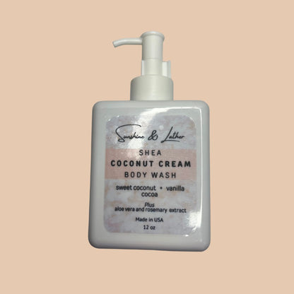 Coconut Cream Natural Body Wash