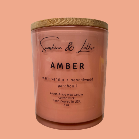 Amber Candle