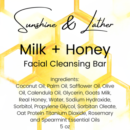 Milk + Honey Facial Cleansing Bar
