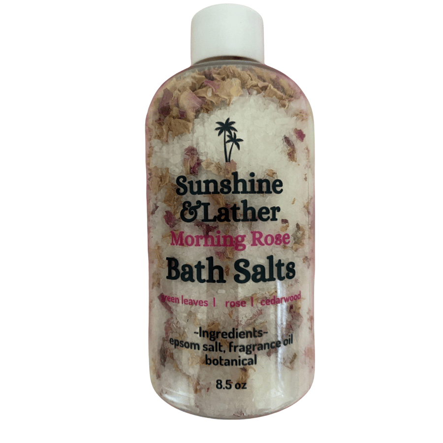 Morning Rose Bath Salts