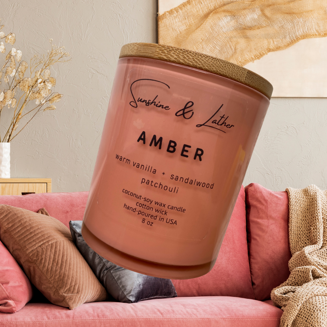 Amber Candle