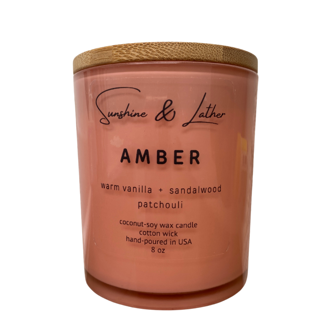 Amber Candle
