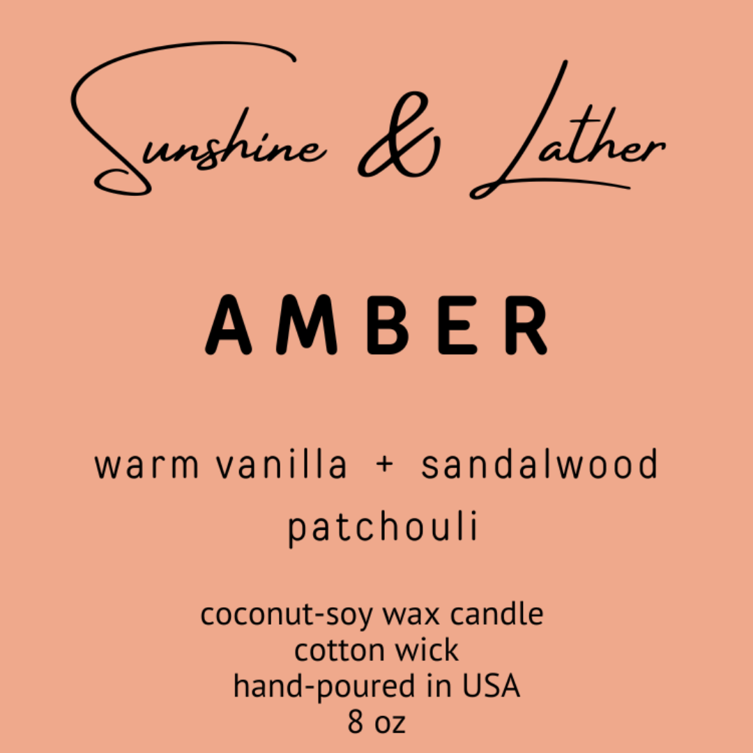 Amber Candle