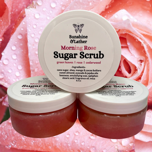 Morning Rose Sugar Scrub