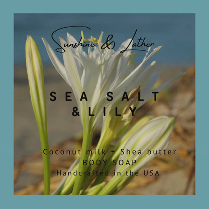 Sea Salt and Lily Body Soap