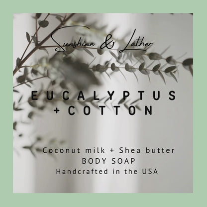 Eucalyptus & Cotton Body Soap
