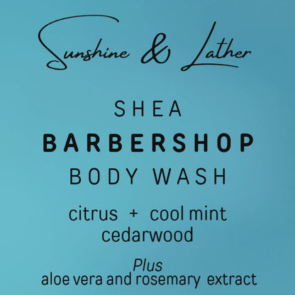 Barbershop Natural Body Wash